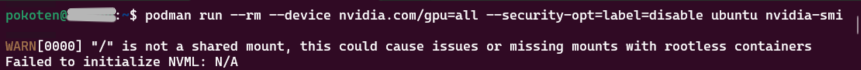 init fail